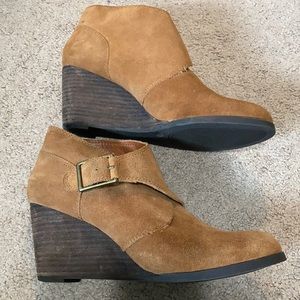 Lucky Brand Leather Wedge